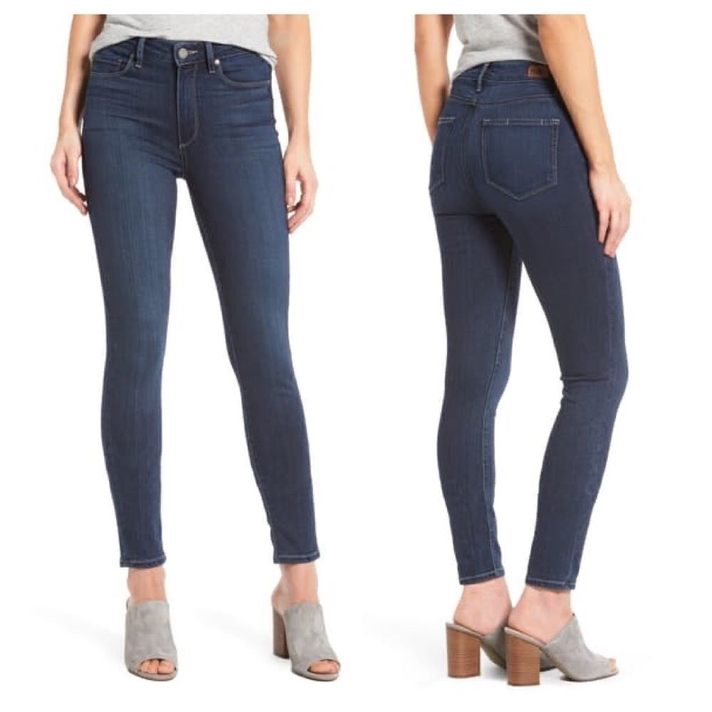 Paige  Hoxton Ankle Skinny Jeans Sz 26